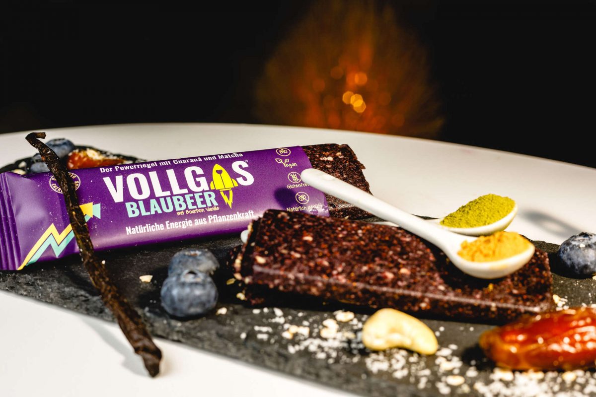 Vollgas-Riegel-Blaubeer-Zutaten